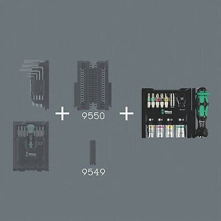 Wera Tool-Check Κασετίνα με 21 Εργαλεία Ηλεκτρολόγου