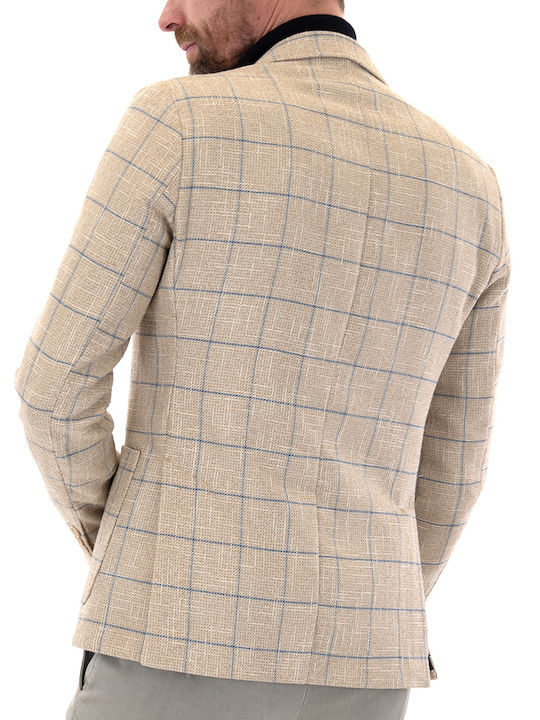 Hamaki-ho Blazer Men Hamaki-ho Μπεζ Gae1430h-be