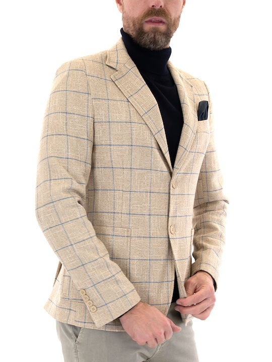 Hamaki-ho Blazer Men Hamaki-ho Μπεζ Gae1430h-be