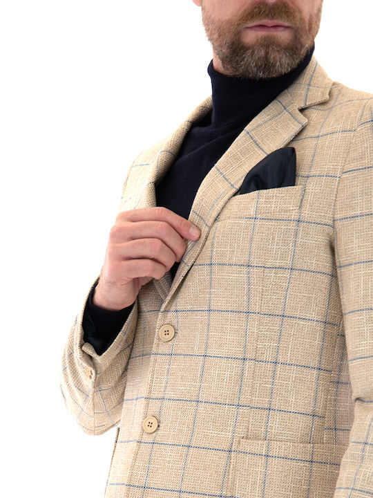 Hamaki-ho Blazer Men Hamaki-ho Μπεζ Gae1430h-be