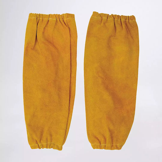 Portwest Welding Work Arm Sleeves Orange Leather