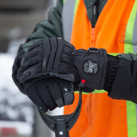 Mechanix Wear ColdWork Peak Αδιάβροχα Γάντια Εργασίας Μαύρα