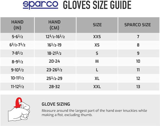 Sparco Meca III Γάντια Εργασίας Μαύρα Συνθετικού Δέρματος για Μηχανικούς Αυτοκινήτων