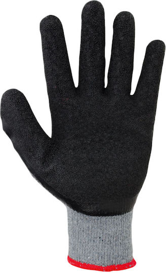 Galaxy Safety Solutions Lepus Arbeitshandschuhe Gray Latex/Polyester 1Stück