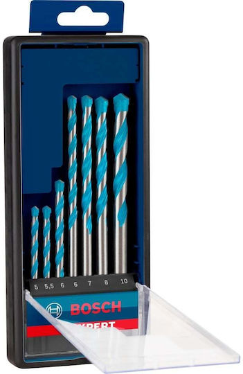 Bosch Expert Cyl-9 Set of 7 Diamond Drills Carbide for Wood, Metal, Masonry, Glass and Tiles