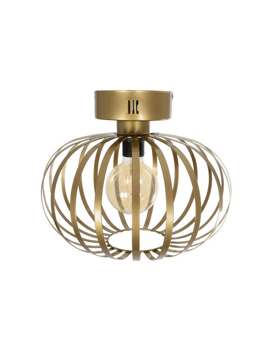 GloboStar Star Ceiling Mount Light 40cm Gold with Socket E27