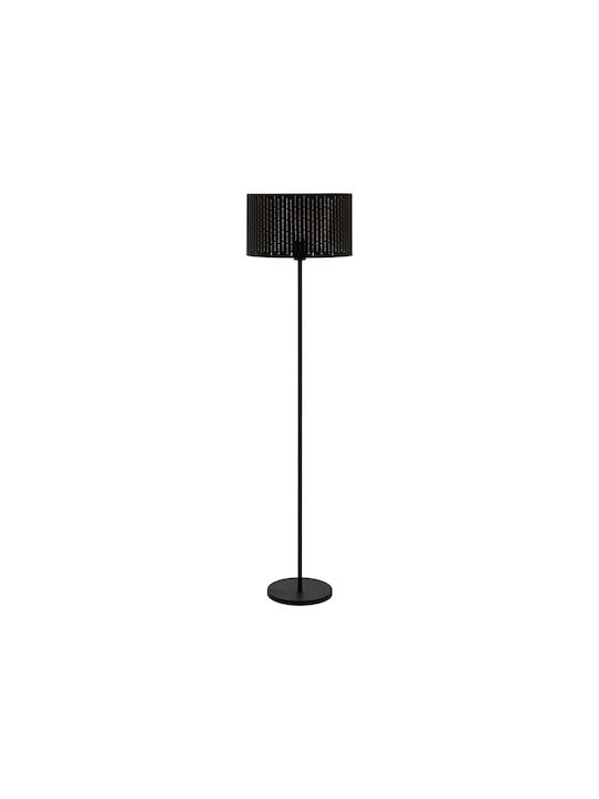 Eglo Varillas Vintage Floor Lamp H151xW38cm. with Socket for Bulb E27 Black