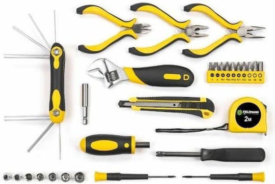 Fieldmann Werkzeugkoffer mit 36 Werkzeugen
