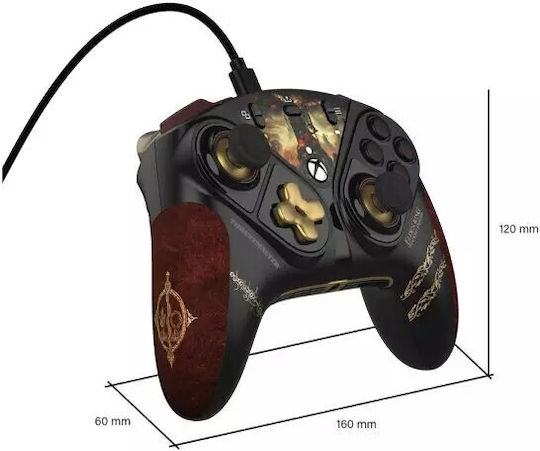Thrustmaster Eswap X2 Elden Ring Ενσύρματο Gamepad με Hall Effect Sticks για PC / Xbox One / Xbox Series Μαύρο