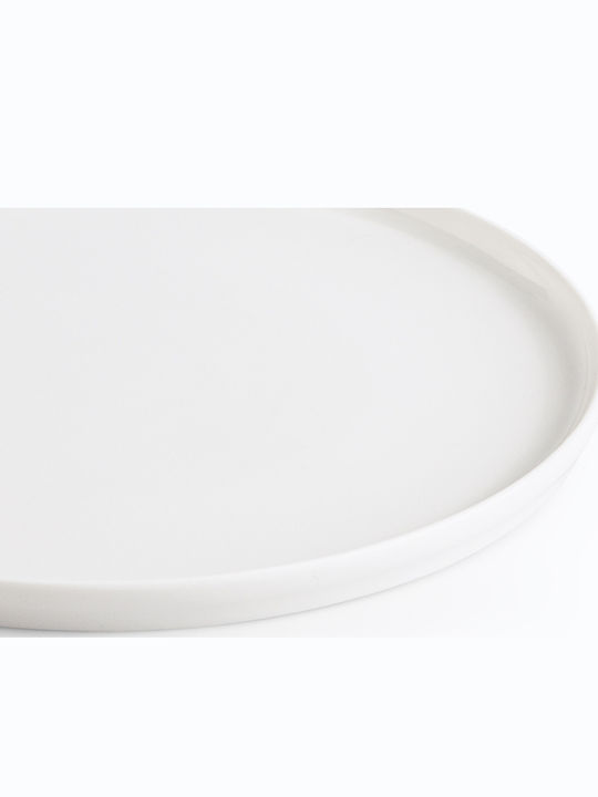 Ionia Plate Shallow made of Porcelain White 24cm