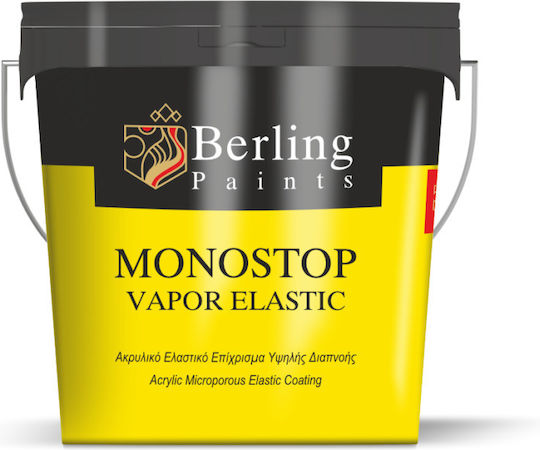 Berling Monostop Vapor Elastic Plastic Vopsea pentru Utilizare Externă 10lt