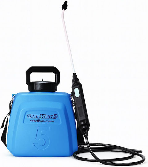 Cresman Pressure Sprayer 3.7V with Battery 2.4Ah with Capacity 5lt