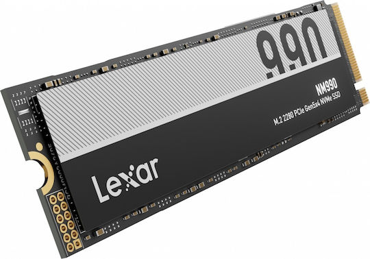 Lexar NM990 SSD 2TB τύπου M.2 με σύνδεση PCI Express 5.0 LNM990X002T-RNNNG