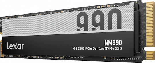 Lexar NM990 SSD 4.1TB M.2 Type with PCI Express 5.0 Connection