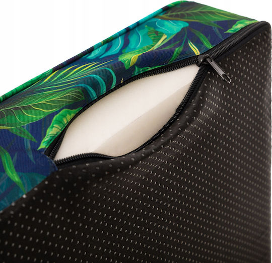 Garden Chair Cushion with Backrest Blue