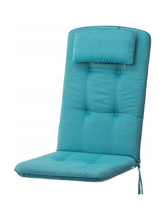 Garden Chair Cushion with Backrest Blue