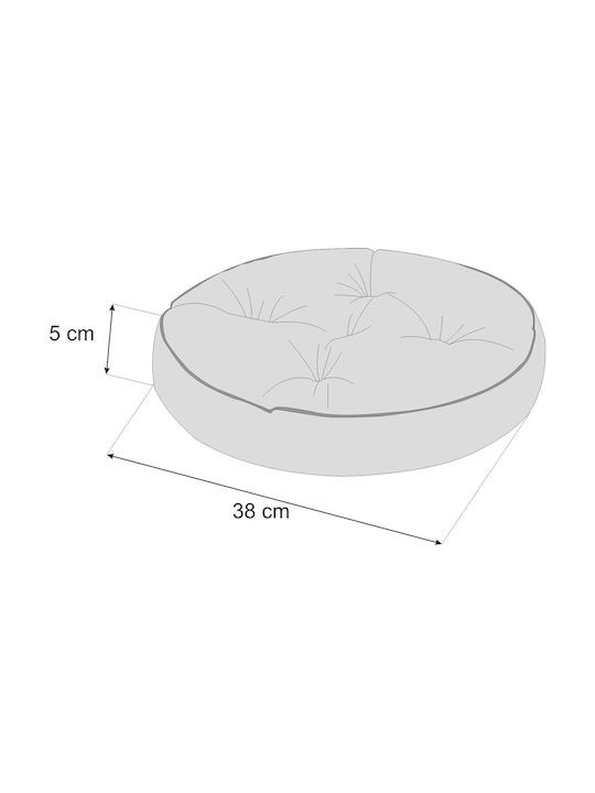 Gartenstuhlkissen Cappuccino