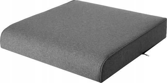 Garden Chair Cushion with Backrest Gray