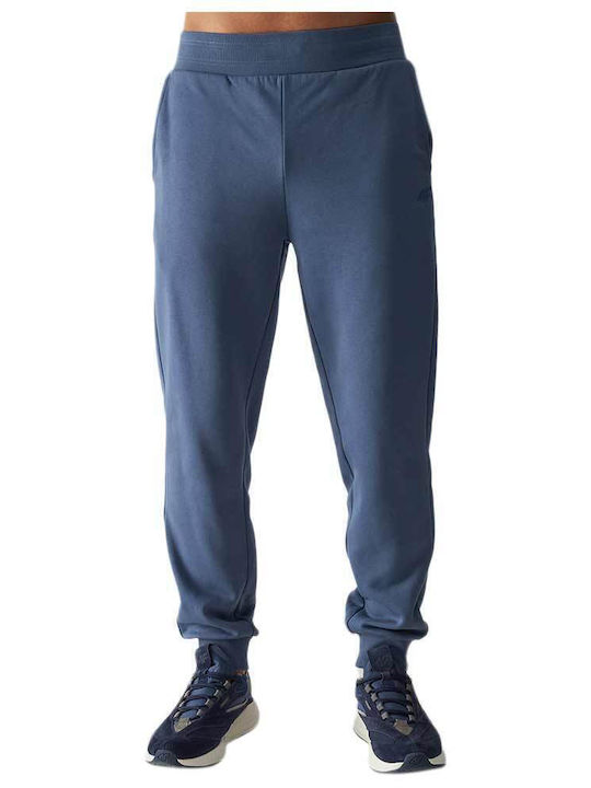 Sweatpants with Elastic Blue