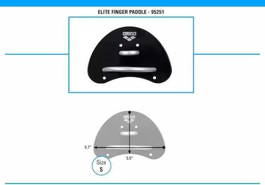 Arena Swimming Hand Paddles Green