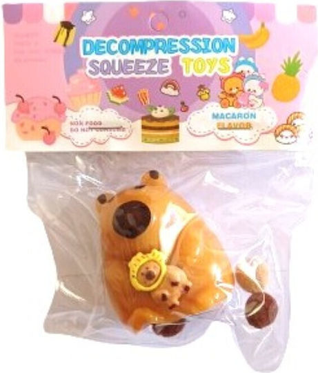 Χλαπάτσα Squishy Capybara 3D Schlüsselanhänger