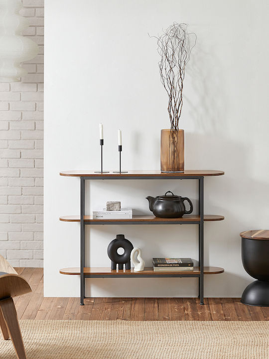 Console Table Wood & Metal L110xW25xH86cm