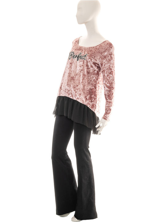 Samt Bluse Lui E Lei Schwarz Samt Bluse Lui E Lei Schwarz