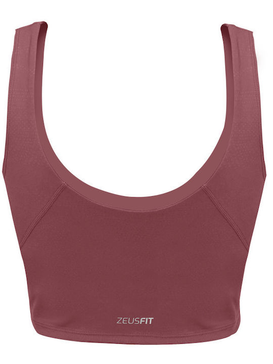 Zeus Top Dafne Cameo Braun Sport-BHs
