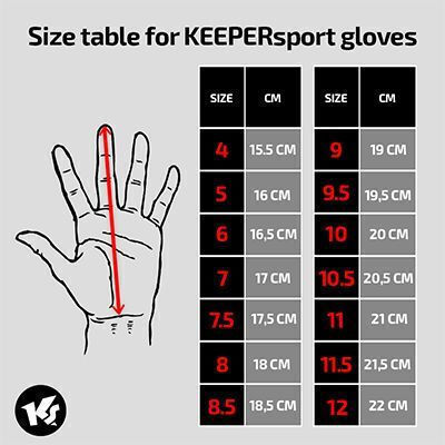 KEEPERsport Champ Nc Adults Goalkeeper Gloves Beige