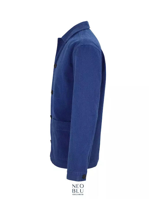 Neoblu Mael Unisex Work Jacket Code 03780 Deep Blue-602 XS