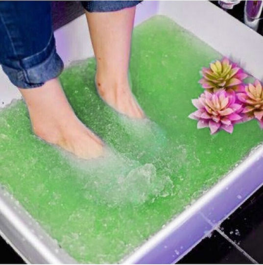 Комплект 2 Стъпки Crystal Jelly Pedicure Spa 50+50г Премиум Качество Зелен Чай