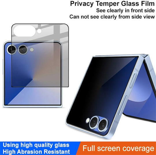 Imak Privacy Full Face Tempered Glass Black (Galaxy Z Flip7)