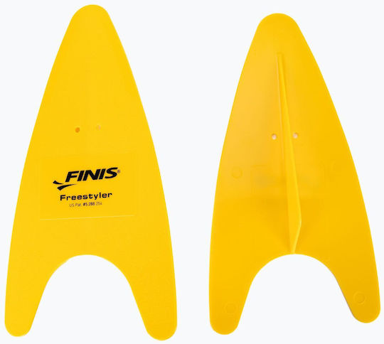 Finis Freestyler Hand Paddles Mânuși de înot Palme de înot Galbene