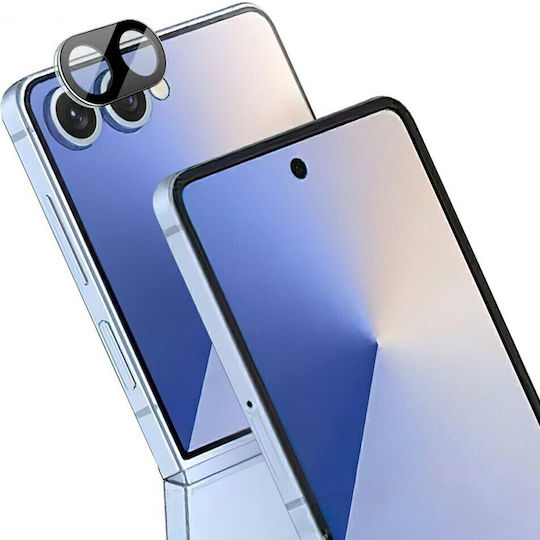 Imak Προστασία Κάμερας Tempered Glass Μαύρο για το Samsung Galaxy Z Flip7 5G
