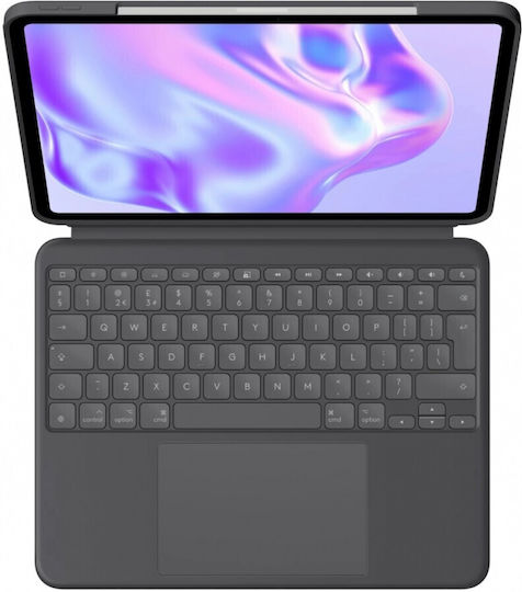 Logitech Combo Touch Flip Cover with Keyboard Gray (iPad Pro 11 M4) 920-012777