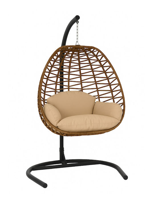 Nest with Base Fabric W110xD110xH220cm Brown