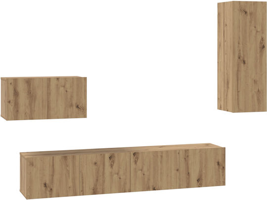 Животно помещение ТВ единица Handmade Oak Д80xШ30xВ30бр
