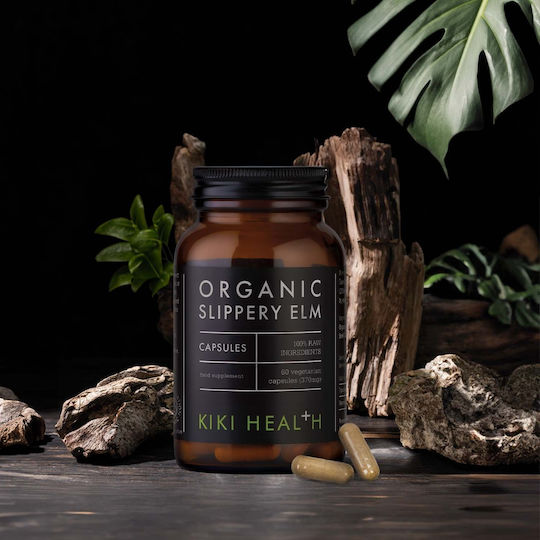 Kiki Health Organic Slippery Elm 60 veg. caps