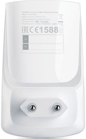 TP-LINK TL-WA854RE v1 WiFi Extender Single Band (2.4GHz) 300Mbps