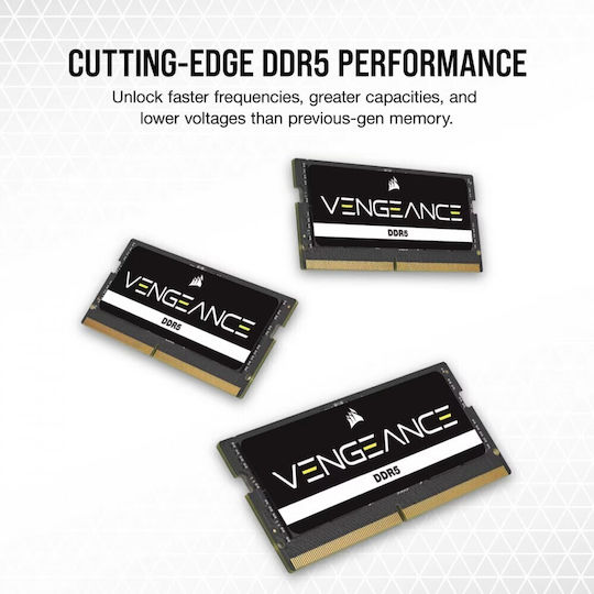 Corsair Vengeance DDR5 with Module 1x16GB and Speed 5600 for Laptop