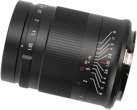7artisans Voller Rahmen Kameraobjektiv Photoelectric 50mm f/1.05 Festbrennweite für Canon R Mount Black