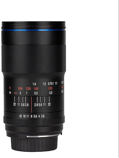 Laowa Full Frame Φωτογραφικός Φακός 100mm F2.8 2:1 Ultra APO Telephoto / Macro για Canon EF Mount Μαύρος