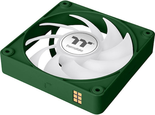 Thermaltake CT140 EX Корпусен вентилатор с ARGB осветление 3бр Зелен