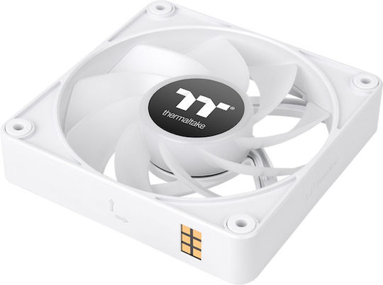 Thermaltake CT140 EX Reverse Blade Case Fan (1800rpm / 94.95cfm) με ARGB Φωτισμό και Σύνδεση 3-Pin / 4-Pin PWM 3τμχ Λευκό