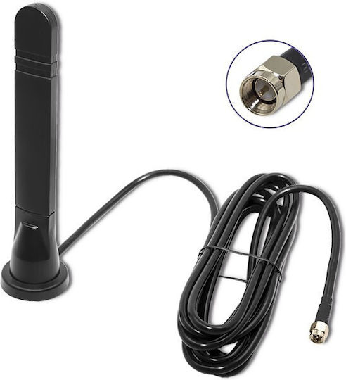 Qoltec Internal 5G Omnidirectional Antenna 8dBi with SMA Connection 57033