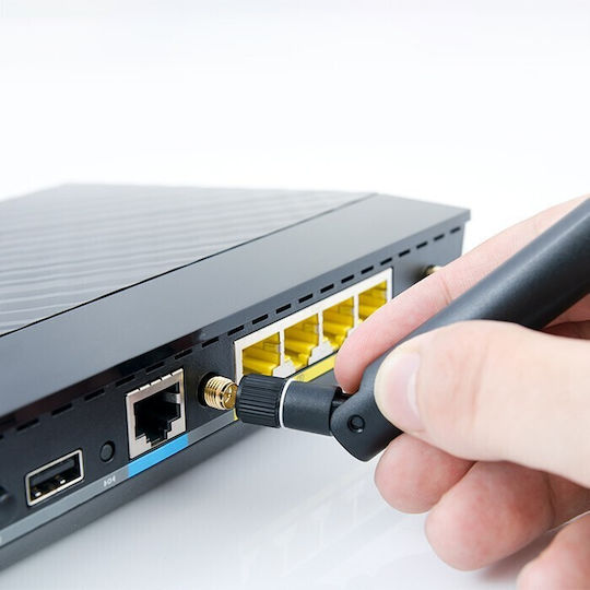 Qoltec 57047 Εξωτερική Κεραία 4G Πανκατευθυντική 5dBi με σύνδεση SMA