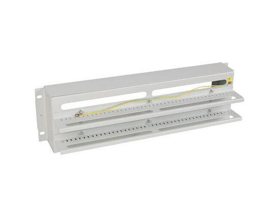 Lanberg Patch Panel για Rack 19" Γκρι