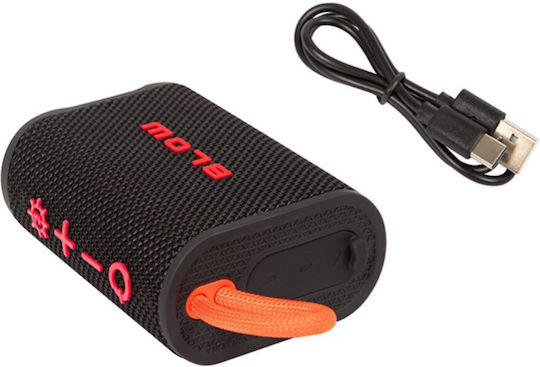 Aqua Tune Wasserdicht Bluetooth-Lautsprecher 5W mit Radio und Akkulaufzeit bis zu 3 Stunden Schwarz
