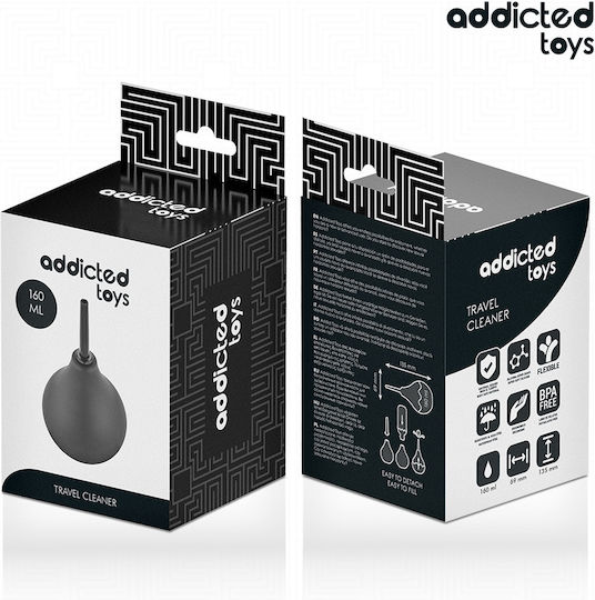 Addicted Toys Anal Shower Medium Black
