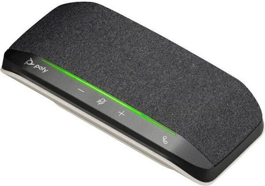 HP Poly Sync 10 Wired Conference Microphone Speakerphone Compatible with Microsoft Teams